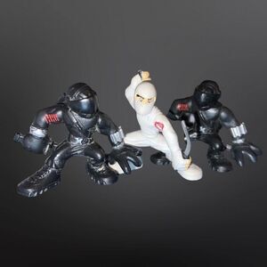 Hasbro G.I. Joe Rise of Cobra Combat Heroes Snake Eyes & Storm Shadow Figure B18